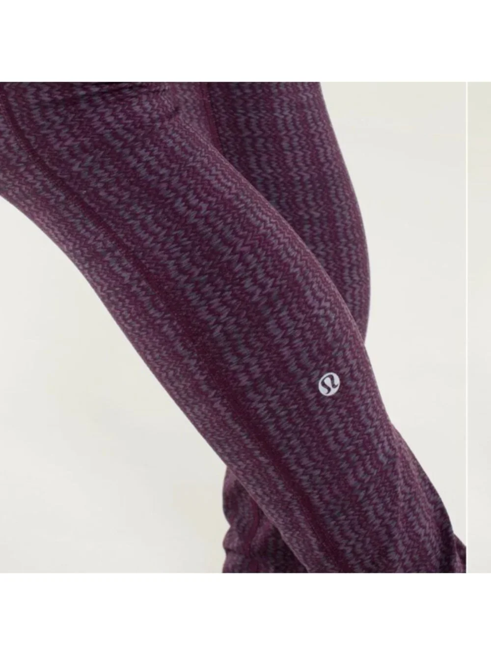Lululemon Skinny Will Pant *Textured Ziggy Wee September Plum